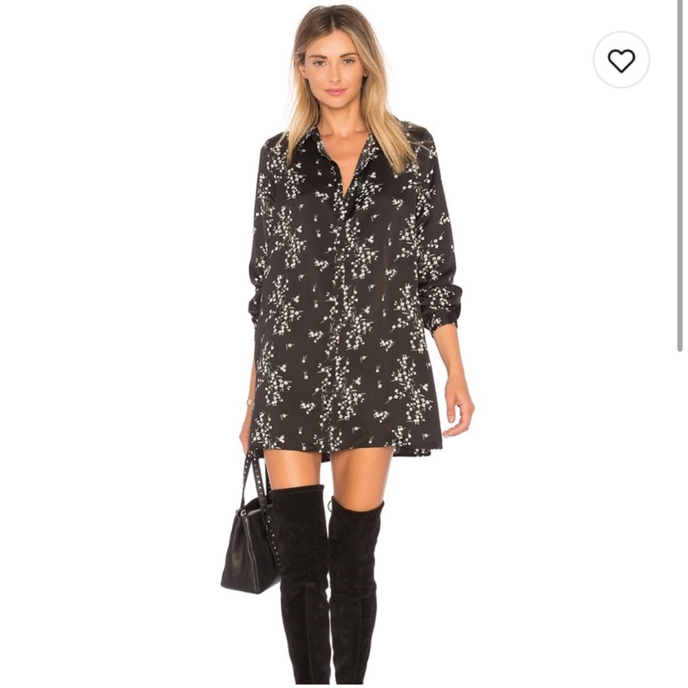 L'Academie The Swing Dress in Ditsy Blossom